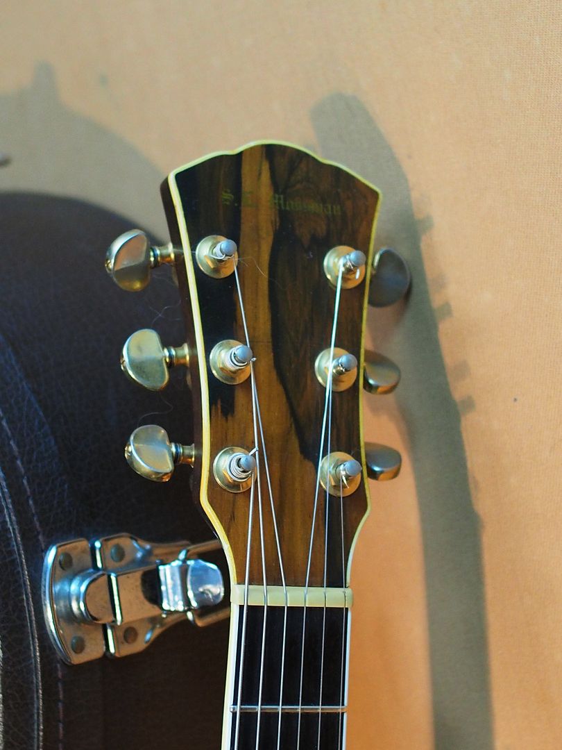 1976 Vintage SL Mossman Acoustic Dreadnought Guitar "Flint Hills Custom